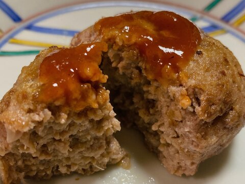 アレルギー対応【卵小麦なし】ふんわり旨味ハンバーグ